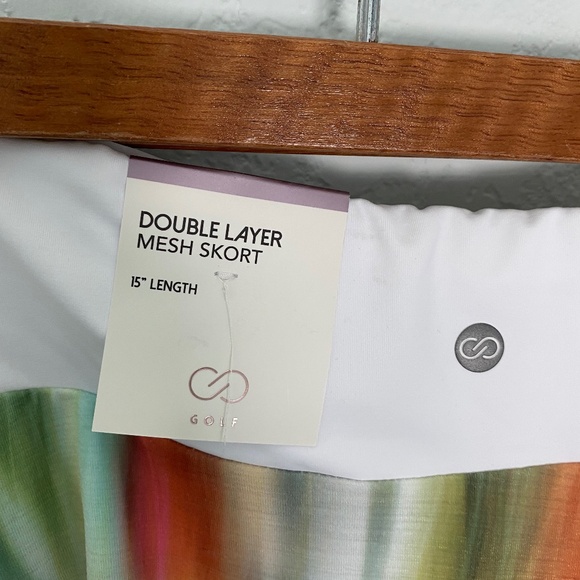 NWT Calia Golf Skort Multi Color with pockets Sz M - Picture 12 of 12